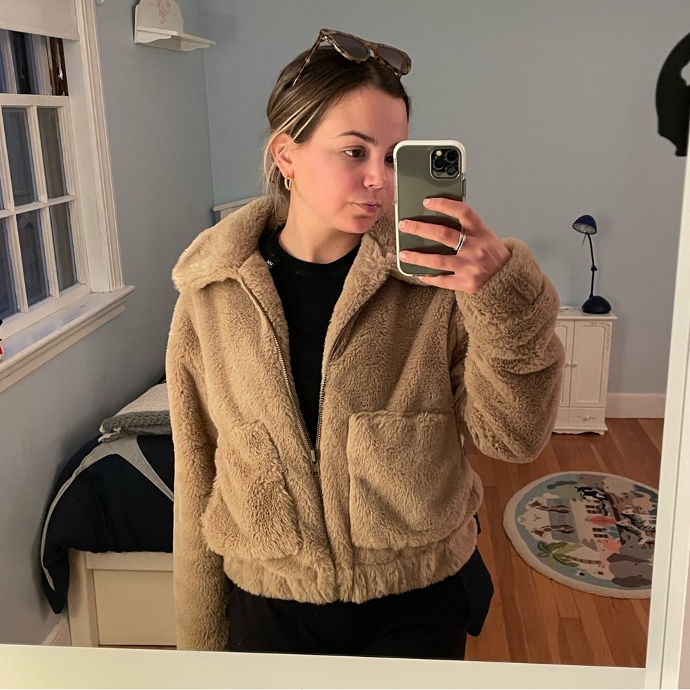 Nordstrom teddy jacket size xs